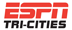 ESPN Tri-Cities radio red and black logo